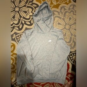 Gray women’s Nike hoodie